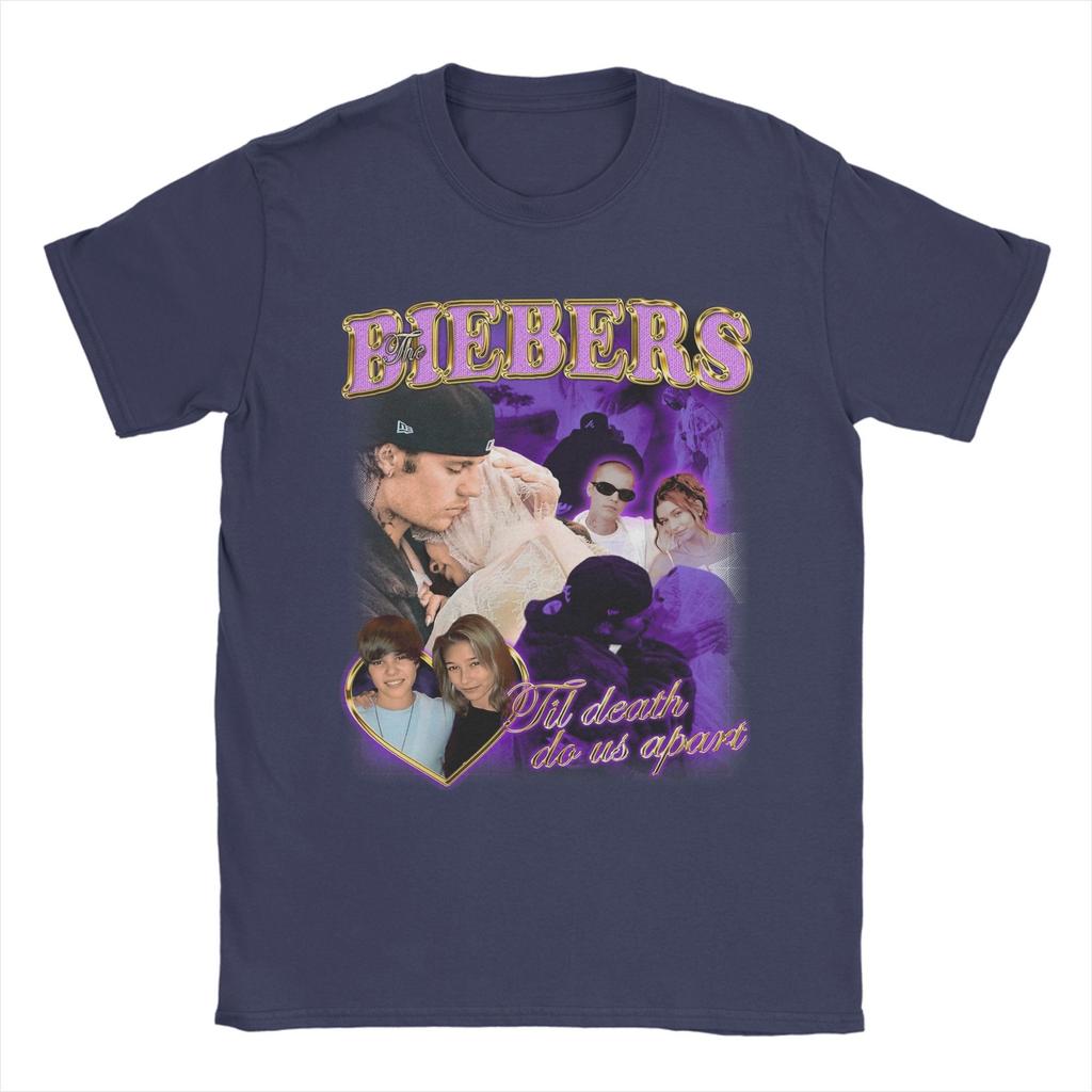 Justins Biebers T Shirts Men 100% Cotton Casual T-Shirts Crew Neck Tee Shirt Short Sleeve Tops Summer