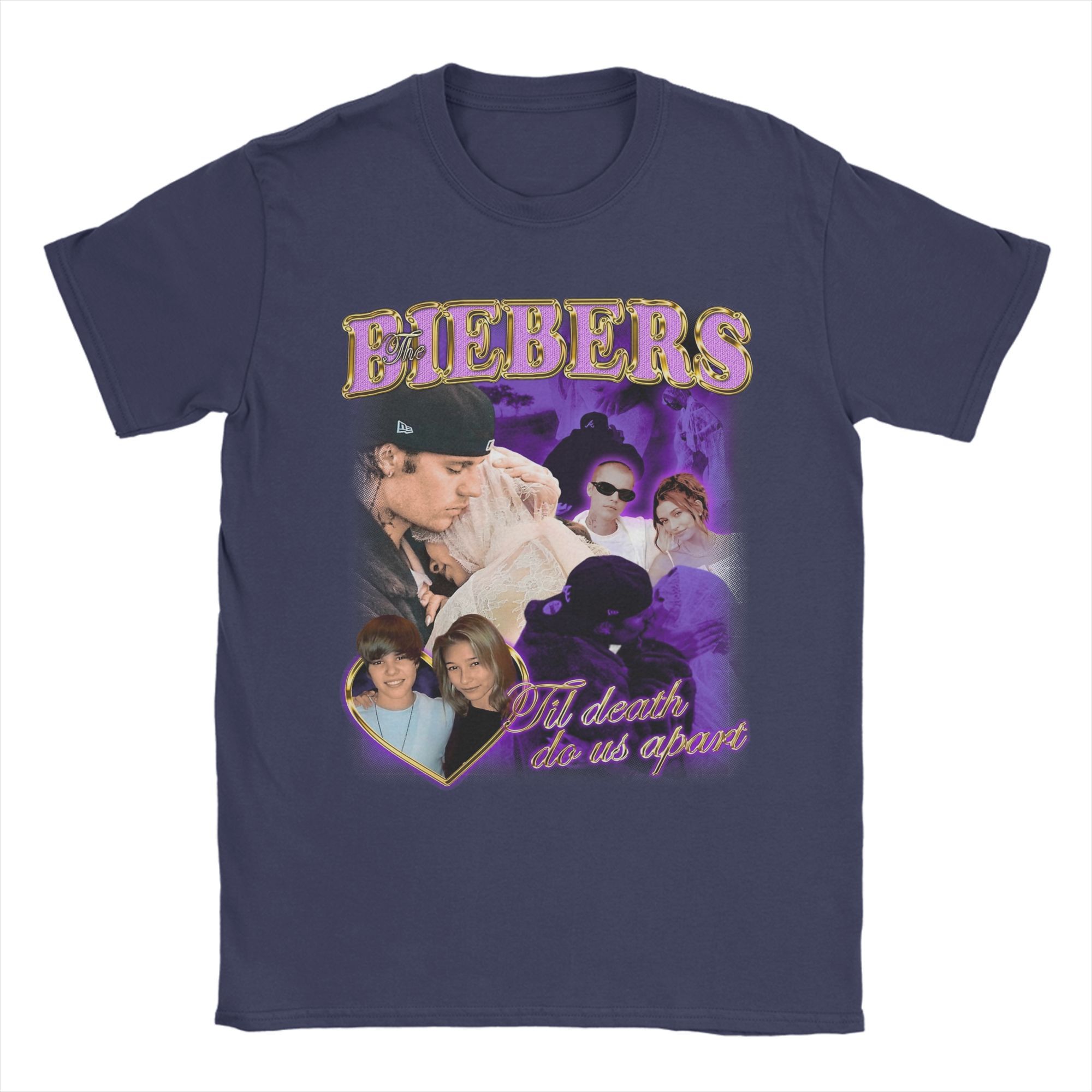 

Justins Biebers T Shirts Men 100% Cotton Casual T-Shirts Crew Neck Tee Shirt Short Sleeve Tops Summer M