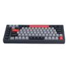 75 Wireless Mechanical Gaming Keyboard with Multimedia Display Crmy Sound Hot Swappable Pre Lubed Linr  es Gasket Structure RGB Backlit