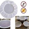 Durable Breathable Food Cover Anti-fly Insect Foldable Fan Cover Vegetable Fruit Dust Cover for Food Barrels Sauce Jars
