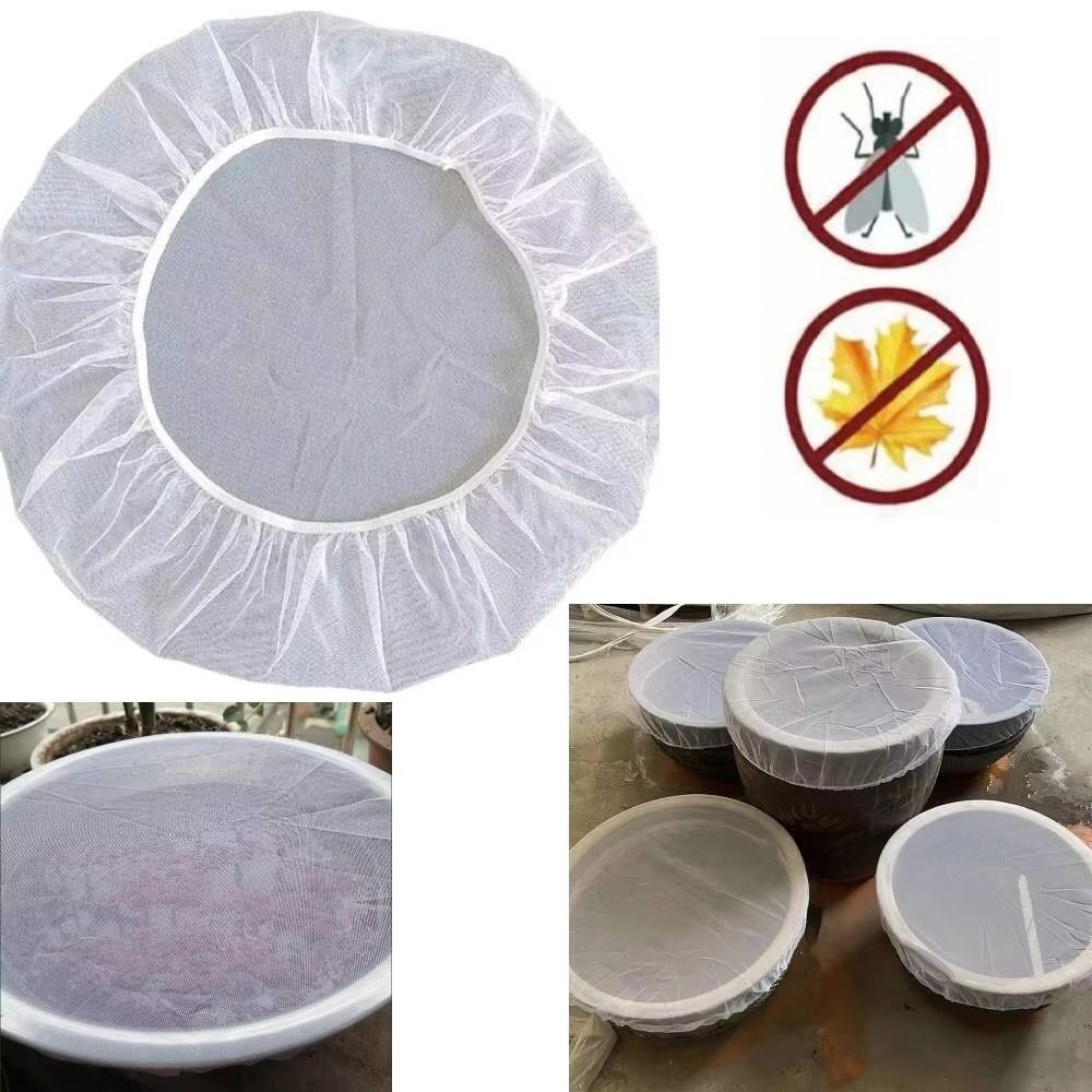 Durable Breathable Food Cover Anti-fly Insect Foldable Fan Cover Vegetable Fruit Dust Cover for Food Barrels Sauce Jars