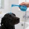 Pet Bath Brush Long Handle Silicone Grooming Tool For Dogs And Cats