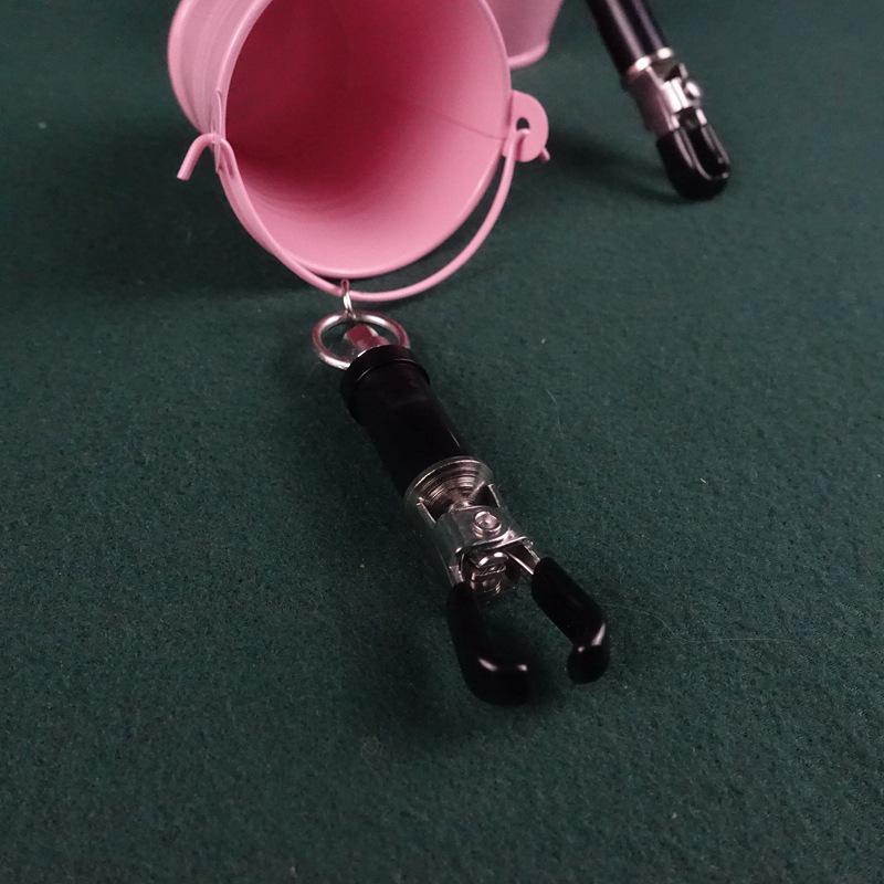 Heavy-Duty Butterfly Nipple and Clitoral Clamp Set for Intense Sensation
