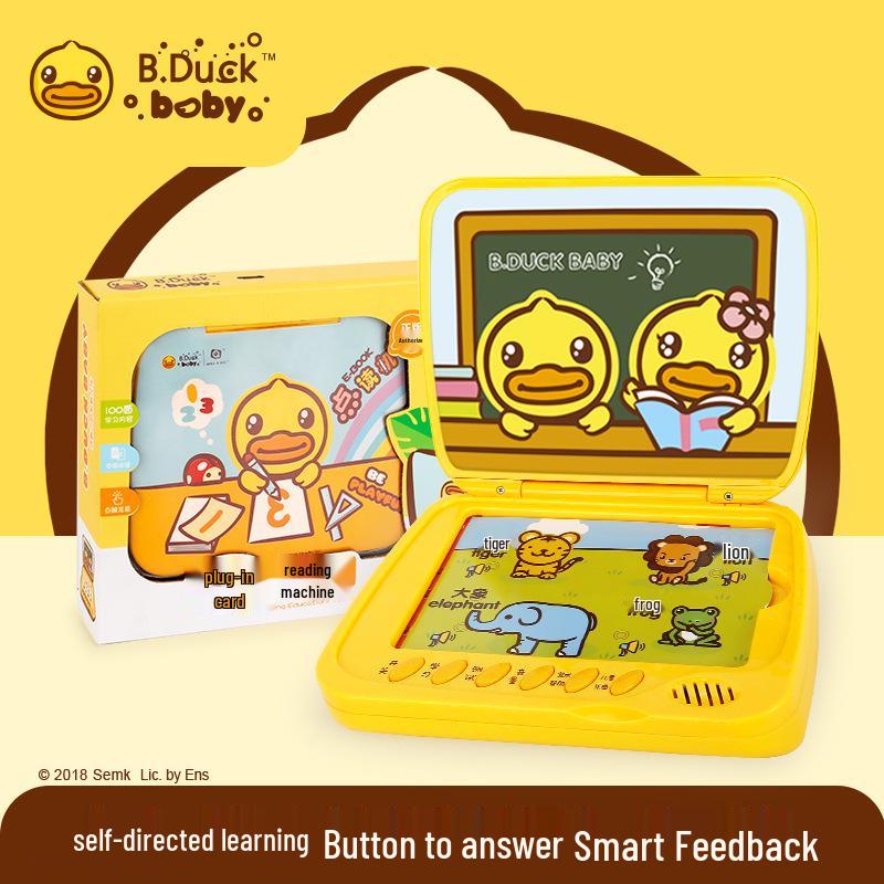 

Двуязычная говорящая ручка B.Duck с аудиокнигами: Развивающая головоломка для детей