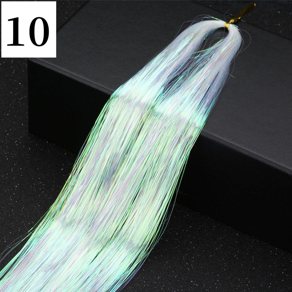 1 Pezzo Di Extension Per Capelli Lunghi E Ondulati Da 50 Cm, Con 5 - Foto 8