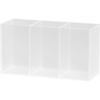 Transparent Frosted Office Simple Storage Pen Holder, Student Learning Multifunctional Pen Case