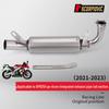 GPR250 Stainless Steel De-baffled Exhaust Mid-Section (2021-2023) - Direct Install