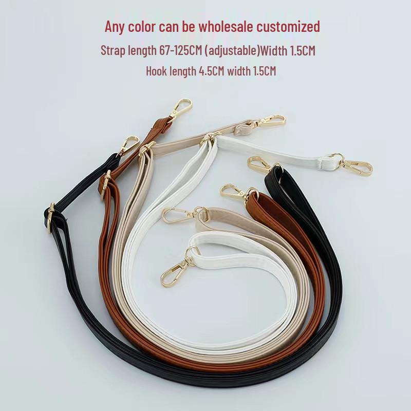 

Adjustable PU Leather Crossbody Bag Replacement Shoulder Strap - In Stock хакі