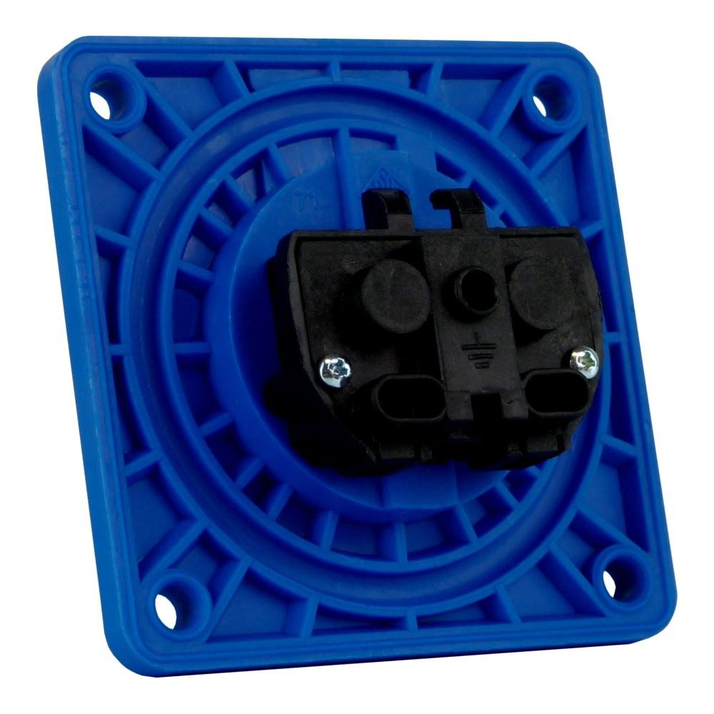 Gniazdo Tablicowe 230V 16A Schuko Niemieckie Ip54 Hermetyczne 2P+E