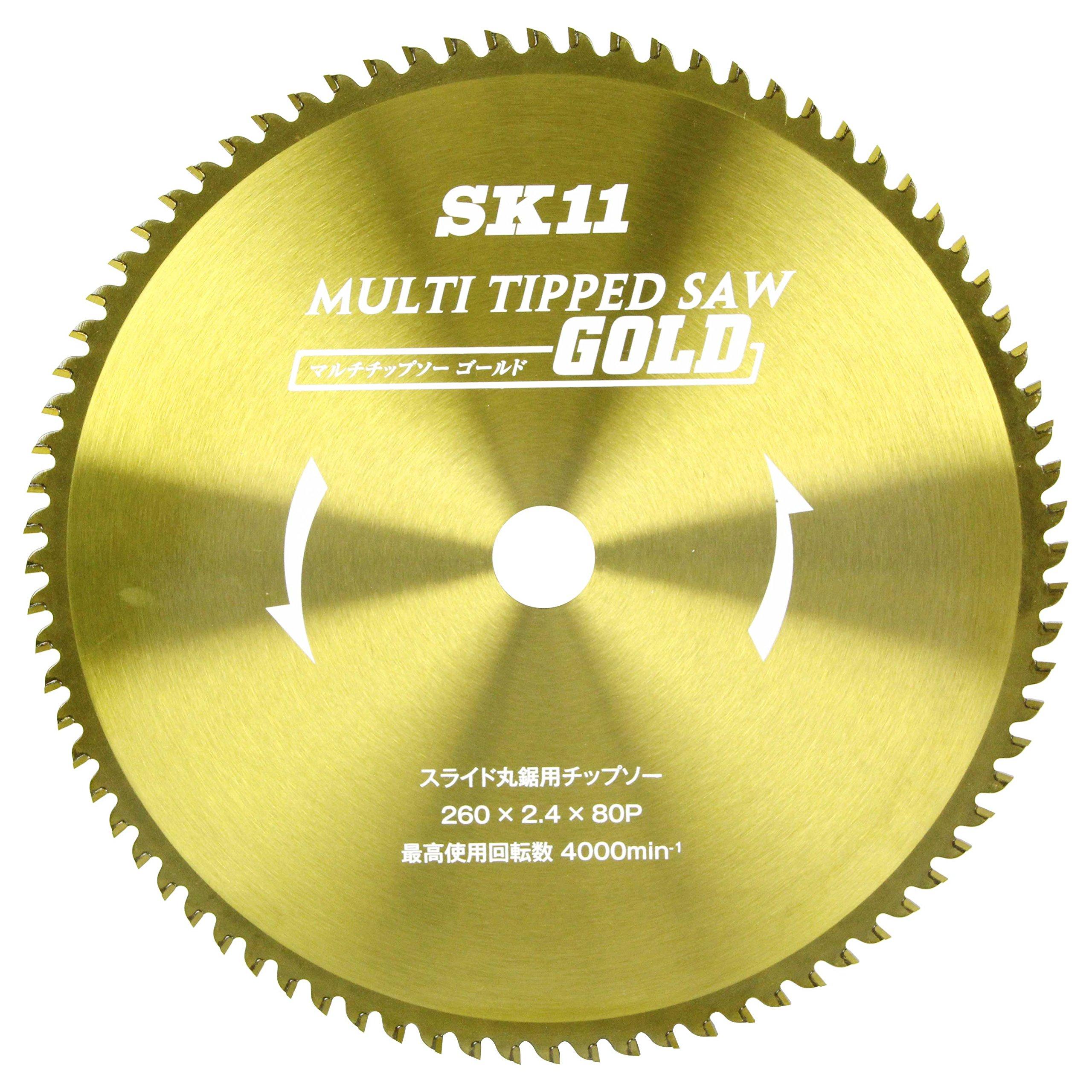 

SK11 MULTI Chip Saw GOLD для дисковой пилы Slide 260 мм (СК11) 260×80P
