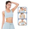 Nuodingxiu High Elasticity Nylon Ice Silk Sports Yoga Bra