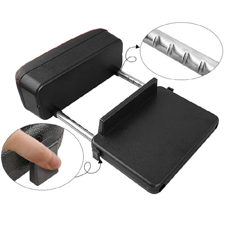 PU Leather Car Armrest Pad Cover Mat Auto for Seat Armrests Box Pads Protector M