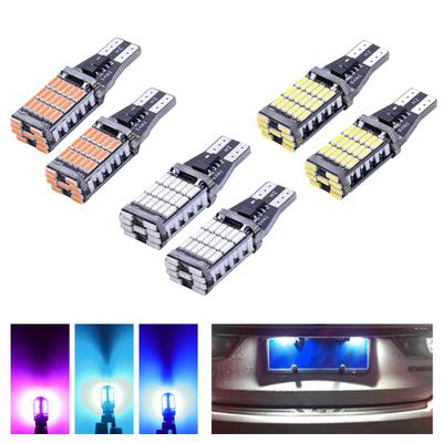 2Pcs T15 W16W / 921/912 LED Car Clearance Backup Reverse Light Signal Lamp Bulb