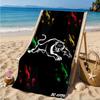 Panther Panthers Spirit Beach Towel, Quick-drying, Easy to Care for, Suitable for Both Fitness and Beach Vacations,Sports Essential
