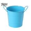Talos Creative Iron Pen Holder, Rustic Desk Organizer for Office, Metal Pencil Cup Makeup Brushes, Small Storage Bucket Office And Home Use
