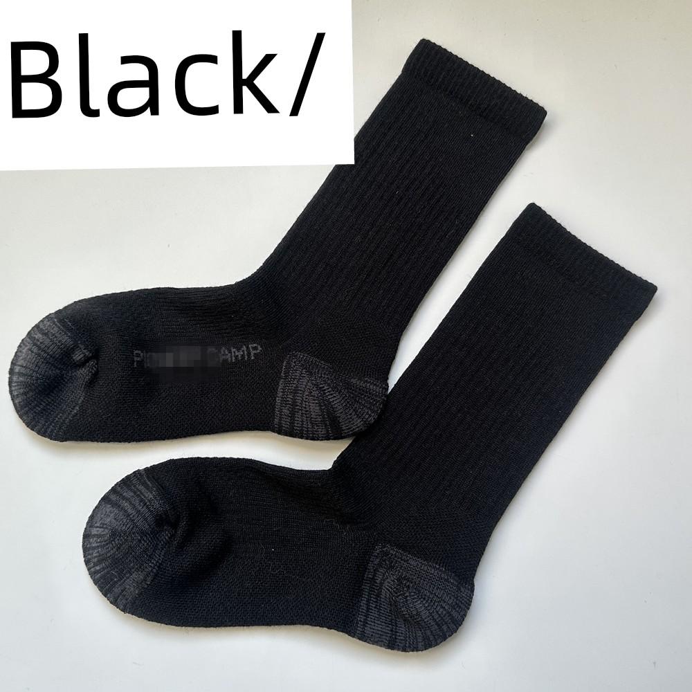 Recommended Seamless Merino Wool Socks, Breathable, Odor-Resistant, Outdoor Shock-Absorbing, Thickened Hiking and Running Socks, Non-Slip for