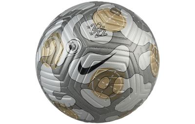 Nike 3 4 Size 5 Ball Soccer Ball Pu Print Machine Stitched Soccer Ball Unisex Silver Black DH7411-020