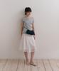 Low Tide Strap Shirring Bag [Black]