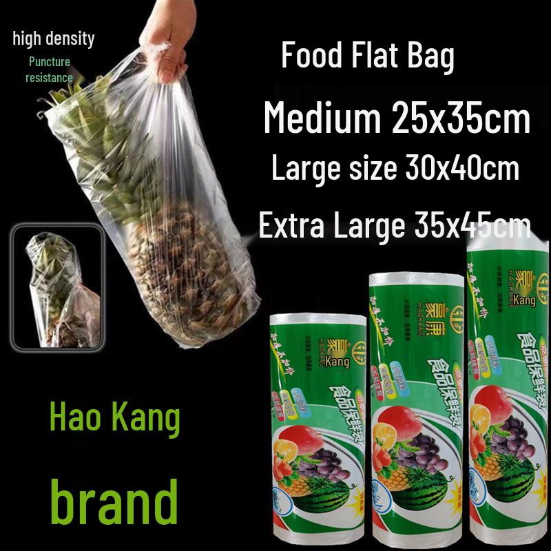 Extra-Large Food-Grade Thickened Fresh-Keeping Bags for Household & Commercial Use
