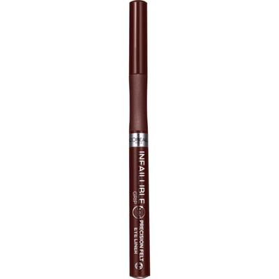 LOREAL Eyeliner 27H Precision Felt 02 Marrom, 1 peça