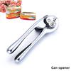 Multi-Function Manual Can Opener Heavy-Duty Jar Opener for RVs, Small Kitchens & Everyday Use