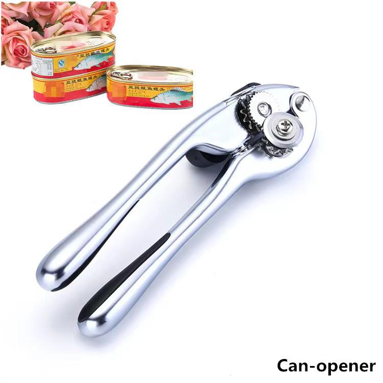 Multi-Function Manual Can Opener Heavy-Duty Jar Opener for RVs, Small Kitchens & Everyday Use
