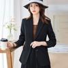 Apricot Casual Suit Jacket Female New Autumn  Winter Temperament High-end Design Suit Formal Wear
