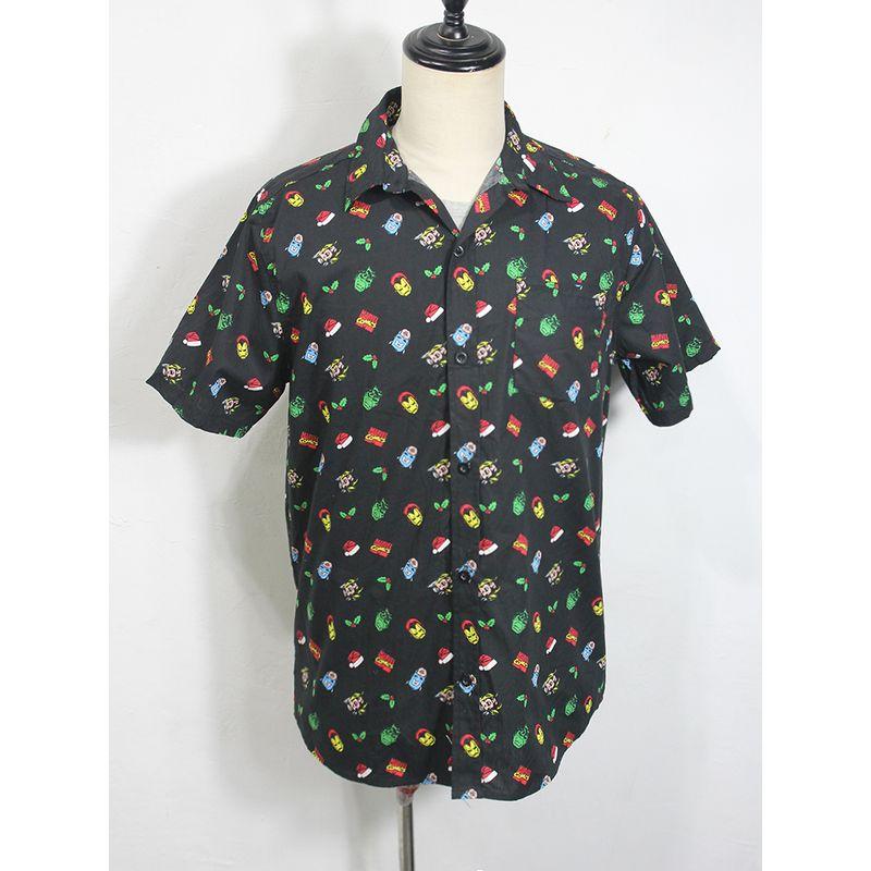 

Экспорт Мода Лето Мужская Футболка с Коротким Рукавом Мультяшный Принт Американский Повседневный Стиль Бинтовое Платье Свободная Рубашка Большого Размера Black Print M code (65.00 kg-75.00 kg recommended