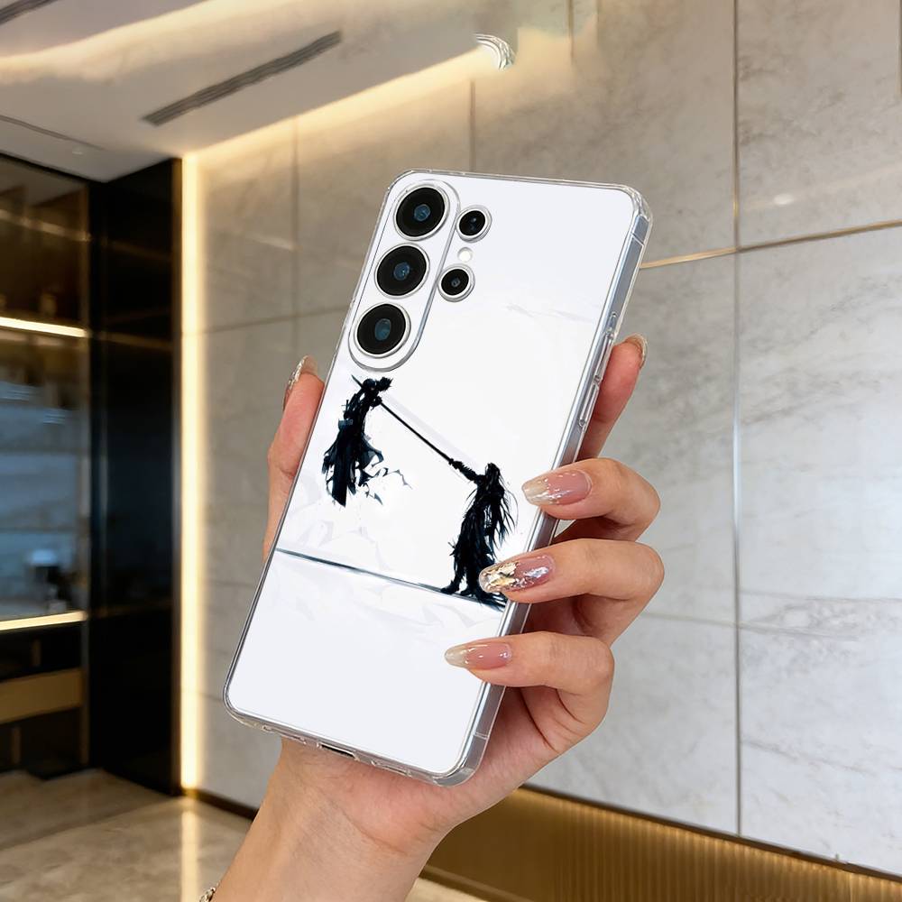 Hot anime-B-L-E-A-C-H Phone Case For Samsung S25,S24,S21,S22,S23,S30,Ultra,S20,Plus,Fe,Lite Transparent Cover
