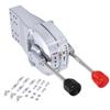 Kanoan Boat Remote Control Lever Control Box Kit Set for Fishing and Marine Stainless Universal Fit Ships, Boats, Boats, Steering, Fishing, Diving,
