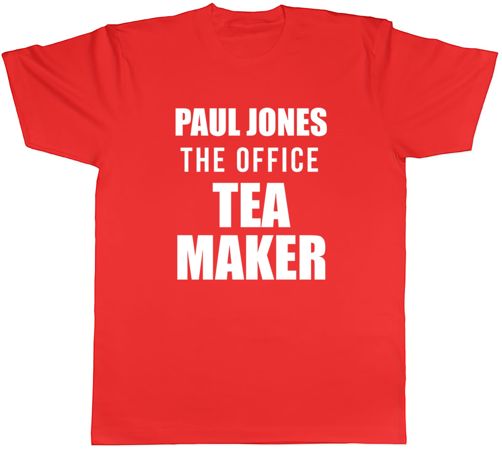 Personalised The Office Tea Maker Unisexs Unisex TShirt Tee S