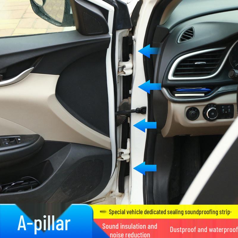 

Chevrolet Malibu XL, Cavalier & Lova Soundproofing & Sealing Strips for B-Pillar, C-Pillar & Center Console