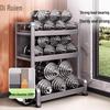 3-Layer 304 Stainless Steel Kitchen Countertop Organizer