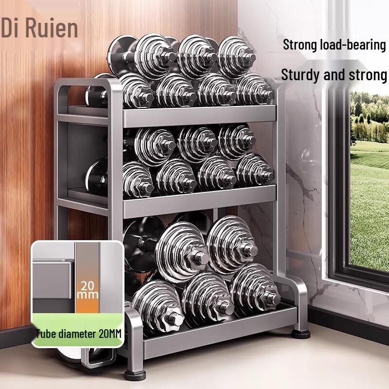 3-Layer 304 Stainless Steel Kitchen Countertop Organizer