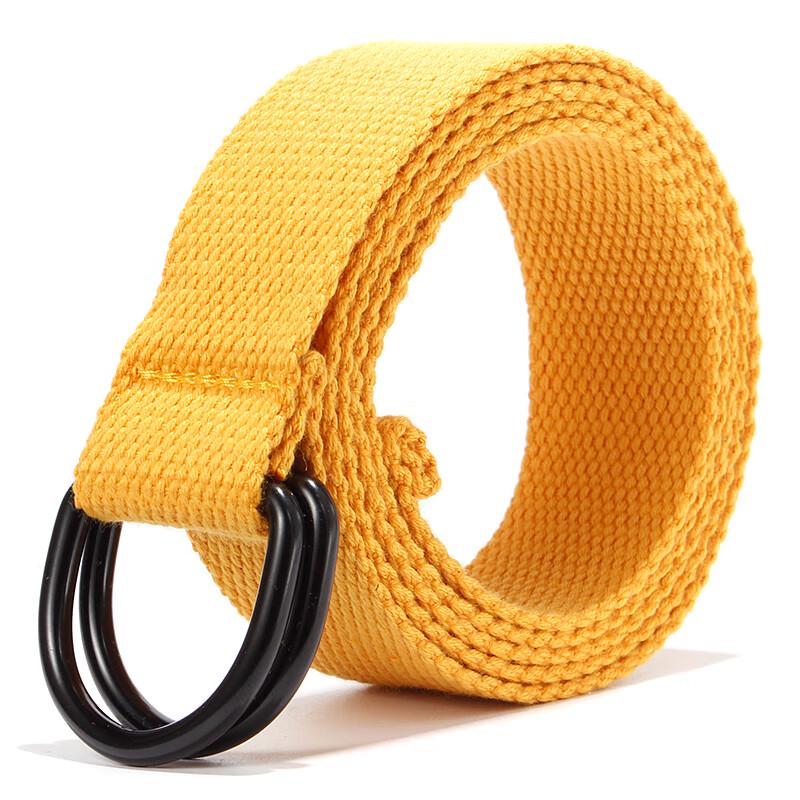 Hengyuanxiang Double Ring Buckle Canvas Belt