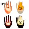 Warm LED Spooky Lamp Skeleton Hand Ghost Face Pumpkin/Scary Eyeball Night Light, Halloween Party Table Centerpiece for Home Decoration And