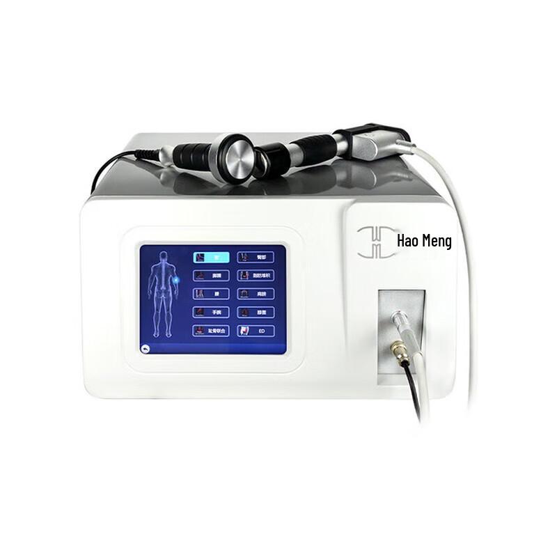 HAOMENG Pneumatic Ballistic Shockwave Therapy Device CN Plug (adapter Included)