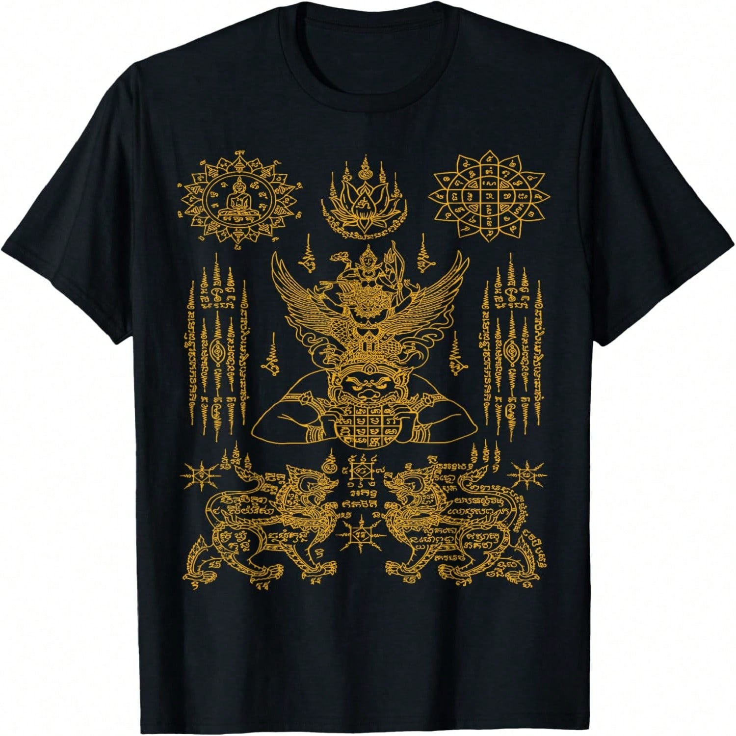 Thailand Sak Yant Tattoo Magical Thai Tattoos Thailand Gift T-Shirt S разноцветный