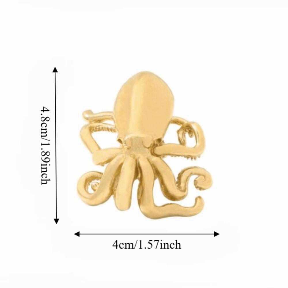 Vintage Cabinet Door Knobs Retro Wardrobe Drawer Pulls Elegant Octopus Brass Handle  Cupboard