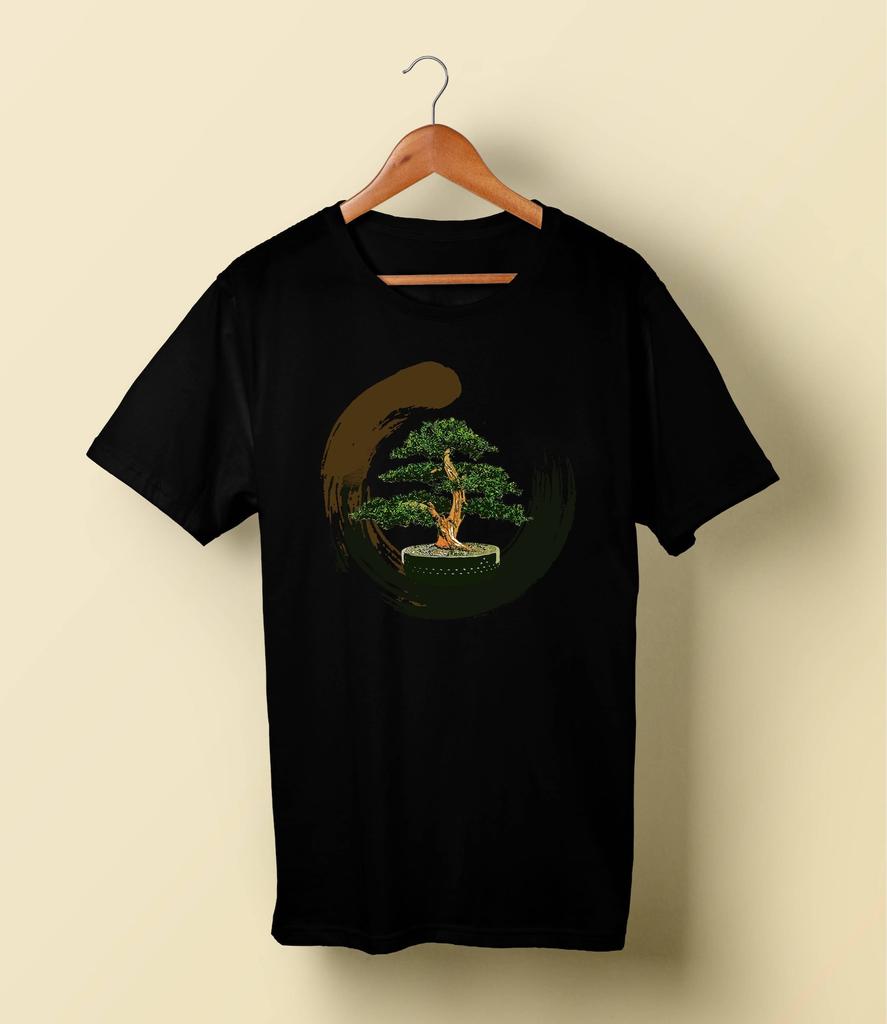 Bonsai Tree Shirt Zen Tree T-Shirt Balance Shirt Giapponese Shirt Zen Lover Student Shirt Bonzai T-Shirt Giapponese Lover Gift