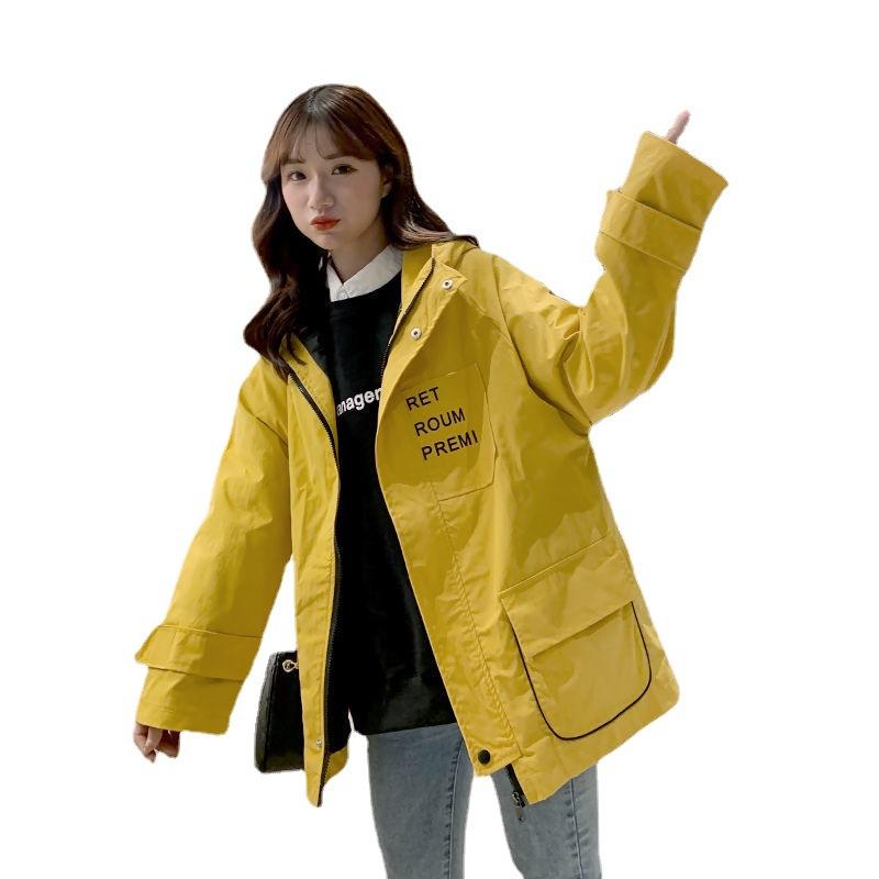 Women's Work Jackets for Spring and Autumn, Korean-style Loose and Versatile Jackets for Students