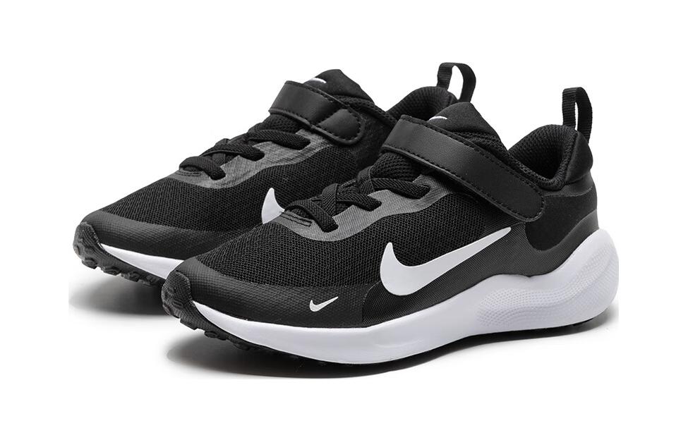 Nike Revolution 7 PS 'Black White' FB7690-003