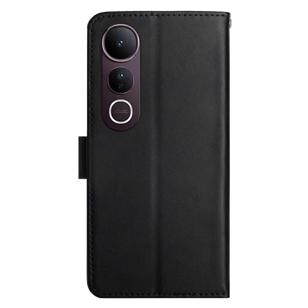 For Vivo V50 Lite 5G Case Genuine Cow Leather Phone Cover Nappa Texture