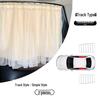 Car Window Sun Shade Privacy Curtains for Front and Rear - Protects Interior & Aids Baby Sleep