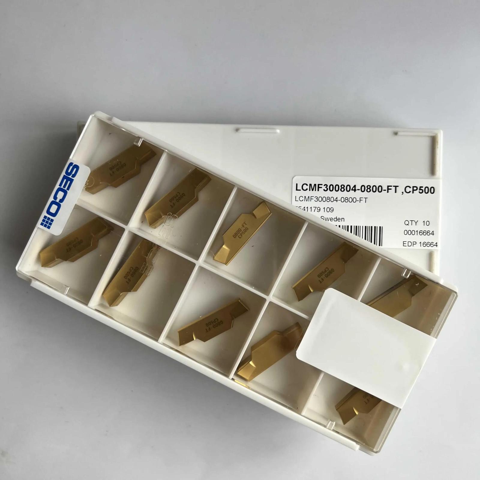 

SECO / LCMF300804-0800-FT, CP500 /Original genuine CNC alloy blade 10 PCS