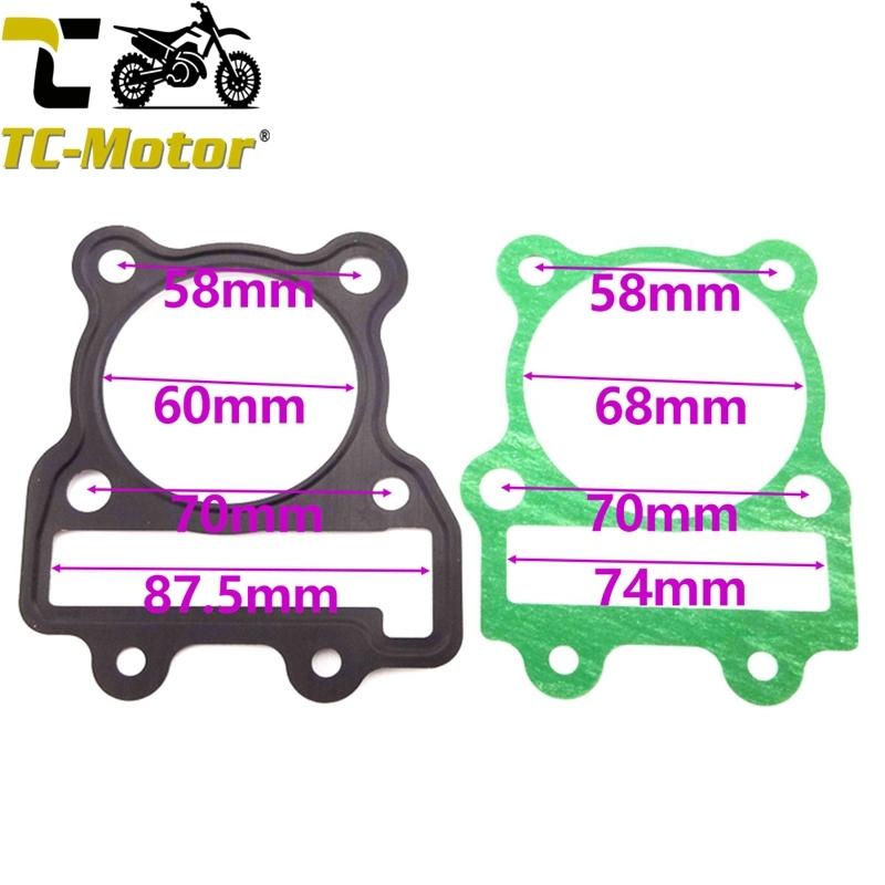 TC-Motor YX150 160 Engine Head Gasket For YX 150cc 160cc Pit Dirt Pitmotard Mini Cross Bikes