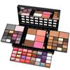 74-Color Eyeshadow, Lip Gloss, Blush & Foundation Cream Glitter Makeup Set  