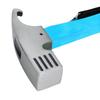Outdoor Camping Zimmermannshammer Hochfester Kopf Gummihandgriff mit Fangriemen (blau)