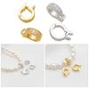 Fashionable Lobster Claw Clasps Jewelry Fasteners Charm Pendants Clasps Connector for Jewelry Making Supplies
