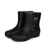 Short and medium tube waterproof rain shoes women's new adult warm and non-slip middle and old rain boots car wash kitchen rubber shoes water boots